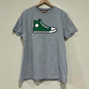 Mostly Heard Rarely Seen Converse Shoe Tee Shirt